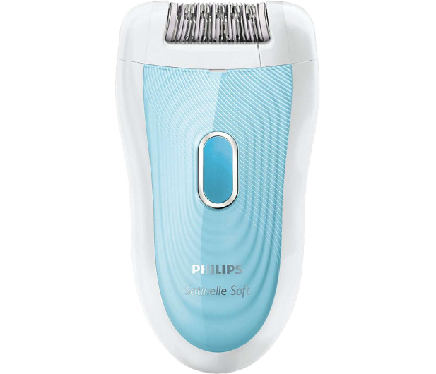 Philips Depilator satin soft HP6522/01 biało-morski - 126740 - zdjęcie